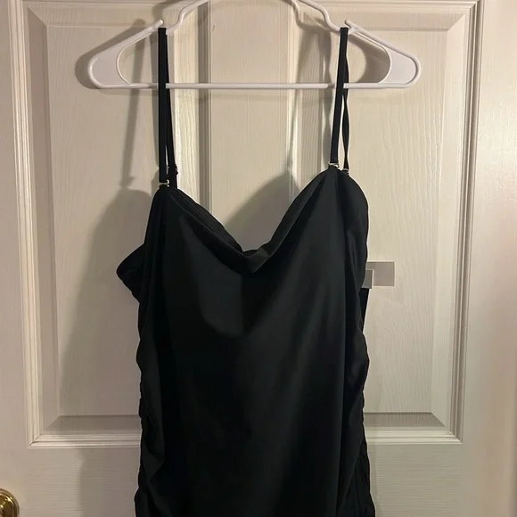 NWT Ibiza women’s black tankini size 3X - Picture 2 of 5